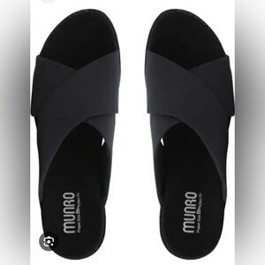 Munro Black Women's Sandals